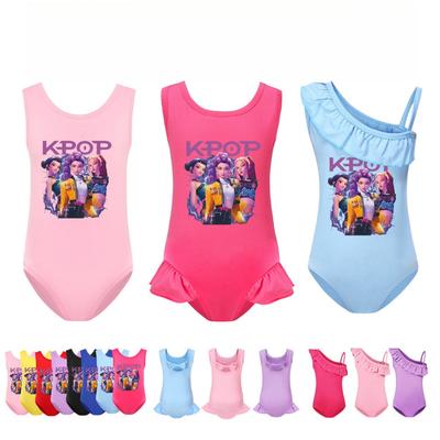 5112 Bambine Rumi Mira Zoey Stampa Costume da Bagno Nuoto Intero Body Costumi da Bagno