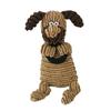 Brinquedos estridentes para filhotes, brinquedo animal de pelúcia sem recheio para cães pequenos, médios e grandes