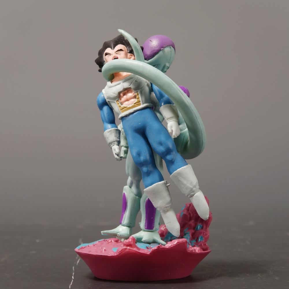 9cm/3.54in Anime Figure Frieza VS Vegeta Action Figures Pvc Statue Collection Model Toys Gifts