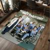 1Pc Grey's Anatomy Print Rug - Home Decoration Carpet For Living Room Bedroom Flooring Computer Chair Area Rug