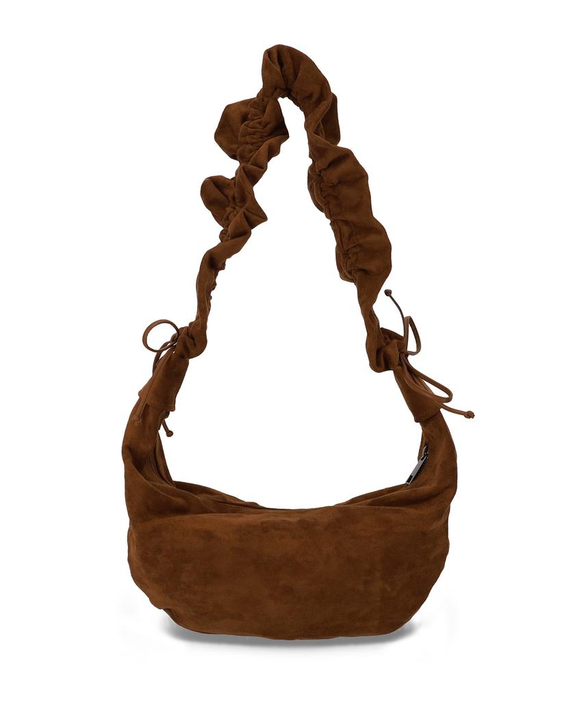 Limelike Suede Pring Bag Brown