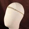 French Rhinestone Hair Chain Fashionable And Simple Bridal Headgear Headband Light Luxury High Sense Versatile Headband Jewelry Women