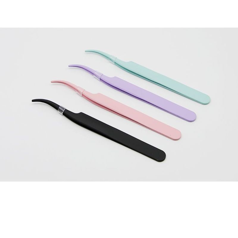 Lashie - Stainless Steel False Eyelashes Tweezers