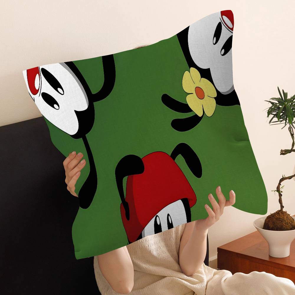 Cartoon A-AnimanIacs 45*45cm Cushion Cover Pillow Cover Decor Pillowcase Home Pillowcase for Couch Pillow