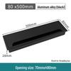 Aluminum Office Desk Cable Cover with Bristles - Sound-Dampening Rectangular Wire Organizer
