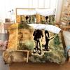 Set Biancheria da Letto Logo Supernatural Copripiumino Set Letto Coperta Federa Piumone King Queen Size Ragazzi Adulti Set Biancheria da Letto