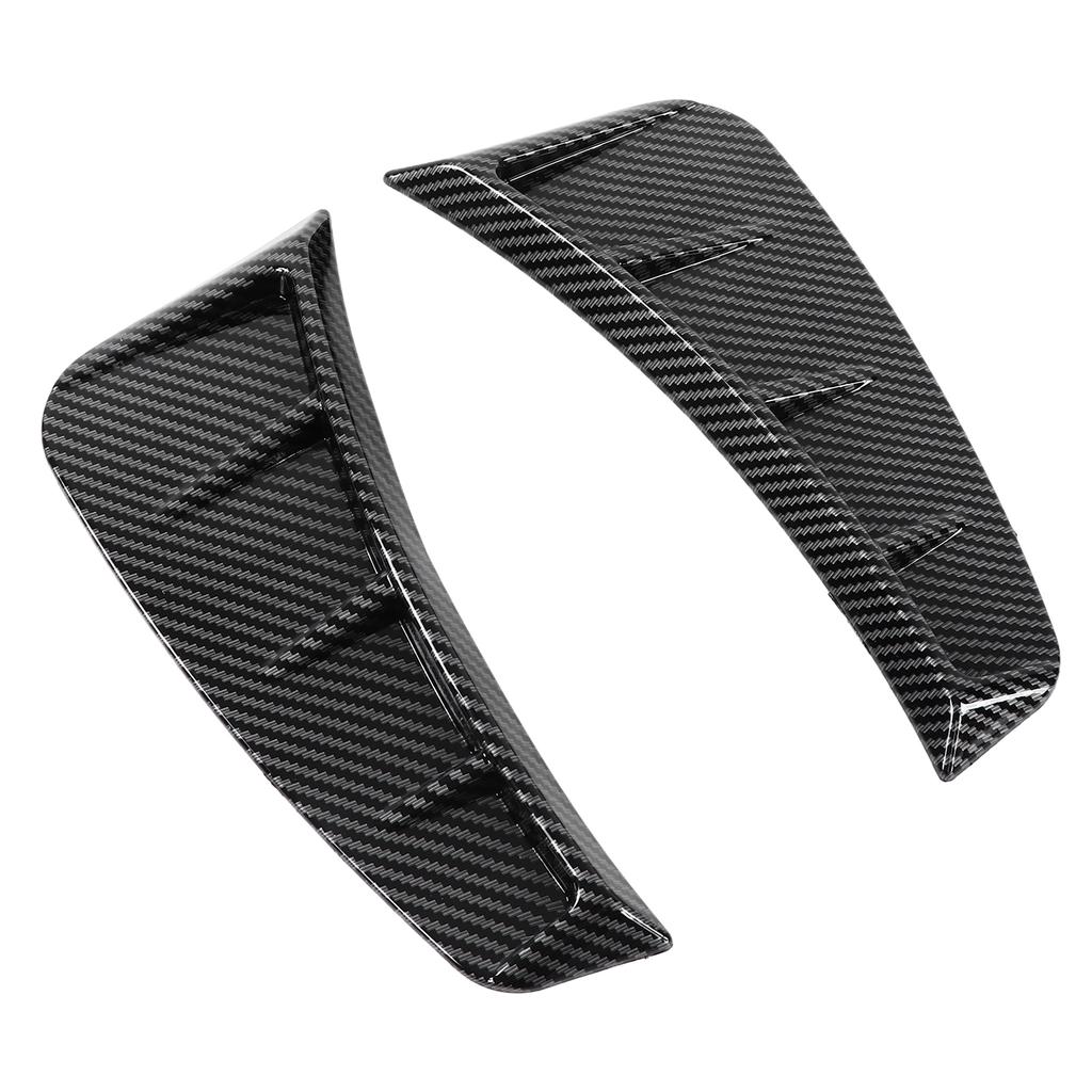 Par Främre Stötfångare Sida Luftintagsdekor Exteriör Kolfiberstil Universell Dekoration