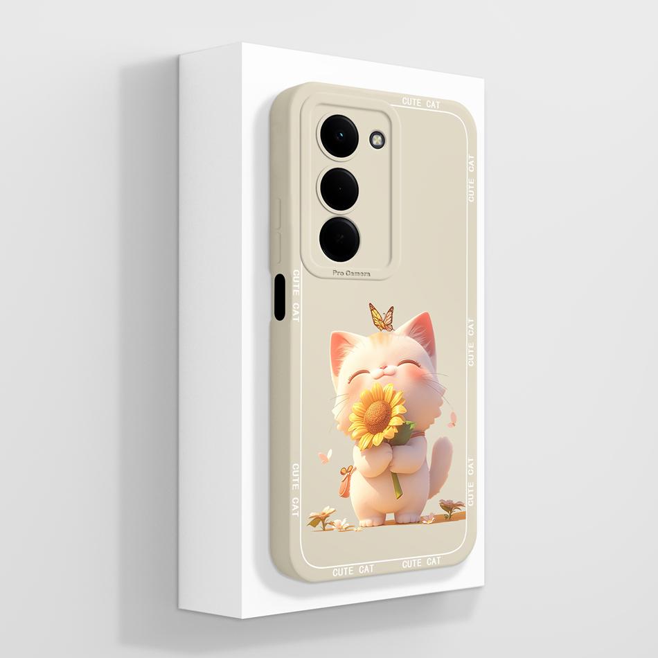 For Xiaomi Redmi 15 Phone Case Creative Butterfly High Quality Protective Cover For Redmi15 4G 5G Soft Liquid Silicone Housing