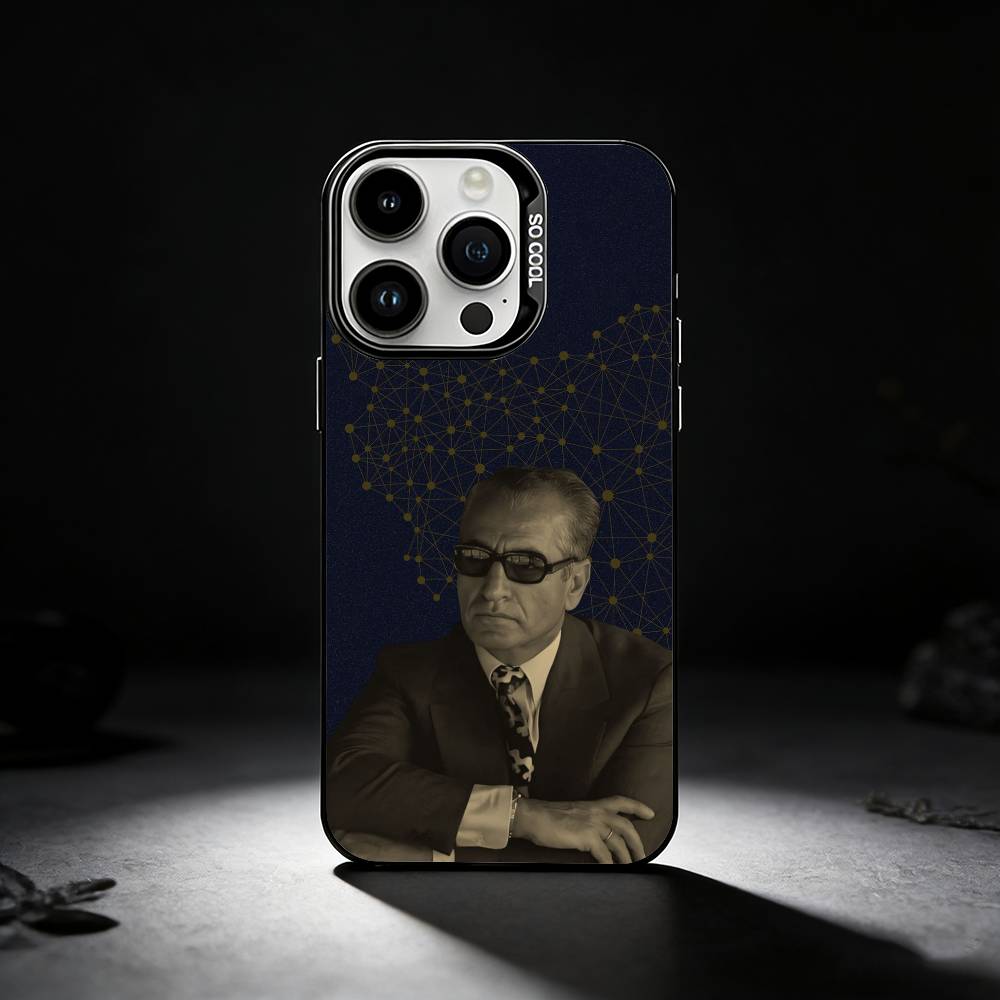 

Mohammad Reza P-Pahlavi Phone Case For iPhone 17,16,15,14,13,12,11 Plus,Pro Max,XS,Colored silver phone case iPhone17promax