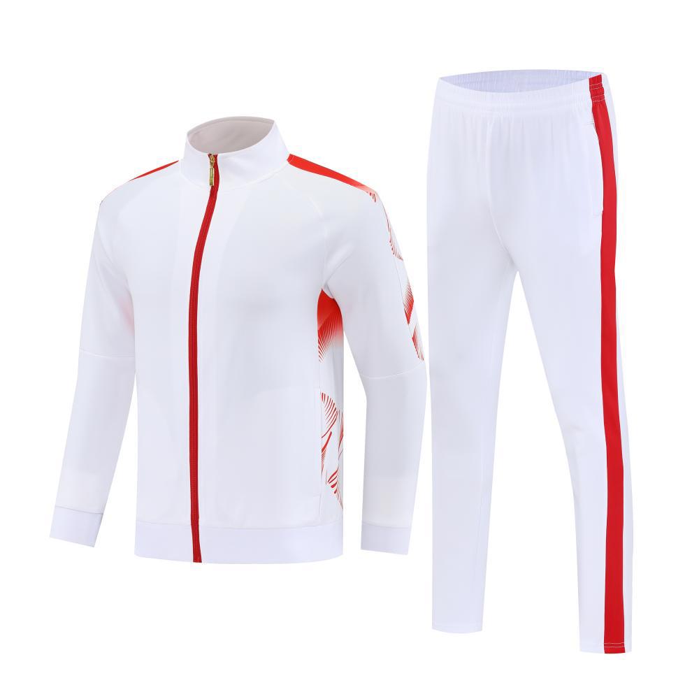 Unisex National Style Breathable Sports Suit: Jacket & Long Pants for Ping Pong, Badminton, Tennis, Award Ceremonies, or Coaching