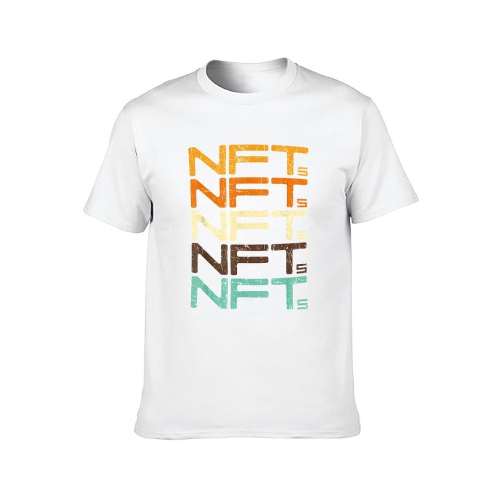 Vintage Nonfungible token Crypto Art Blockchain NFTs TShirt man t shirt designer cotton t shirt pack TShirt