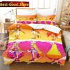 3D Kawaii Anime Hirogaru Sky! Pretty Cure Printed Bed Set Duvet Cover Pillowcase Bedding Set Linen Sheet Quilt Cover Full Size