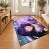 Hyuga Hinata Custom Name Personalized Rug Non‑Slip Doormat Floor Carpet Housewarming Birthday Gift for Family Friends