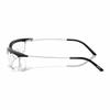 Prada Brand logo metal cat eye optical frame women's black