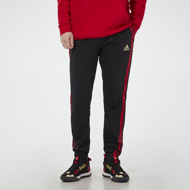 Adidas CNY Series Sport Pants Knit Casual Men Bottoms Black GV0738