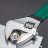 Industrial Heavy Duty Adjustable Wrench Large Opening Anti-Slip Ergonomic Spanner for Motorcycle Mechanical Repair