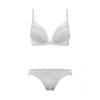 AMOSTYLE DeepV Bra Shorts Set 2 Classical Lace M010 E75M Size & (Gray)