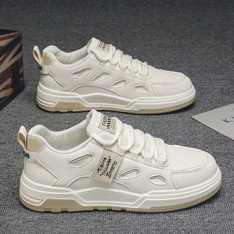 

Мужская обувь, кроссовки, мужская теннисная роскошная обувь, мужская повседневная обувь, мужская обувь, модная обувь из искусственной кожи, четыре сезона, обувь для скейтбординга для мужчин 39 бежевый