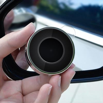 2Pcs Auto Rückspiegel Einstellbare Parkplatz Helfer Kompakte Kleine Runde Spiegel Blind Spot Spiegel