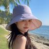Spring and Summer Women's New Bowknot Fisherman Hat Suitable for Outdoor Travel Multi-Function Sunshade Cap and Sunscreen Cap