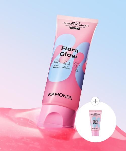 Mamonde Flora Glow Rose Sleeping Mask 80g NONE