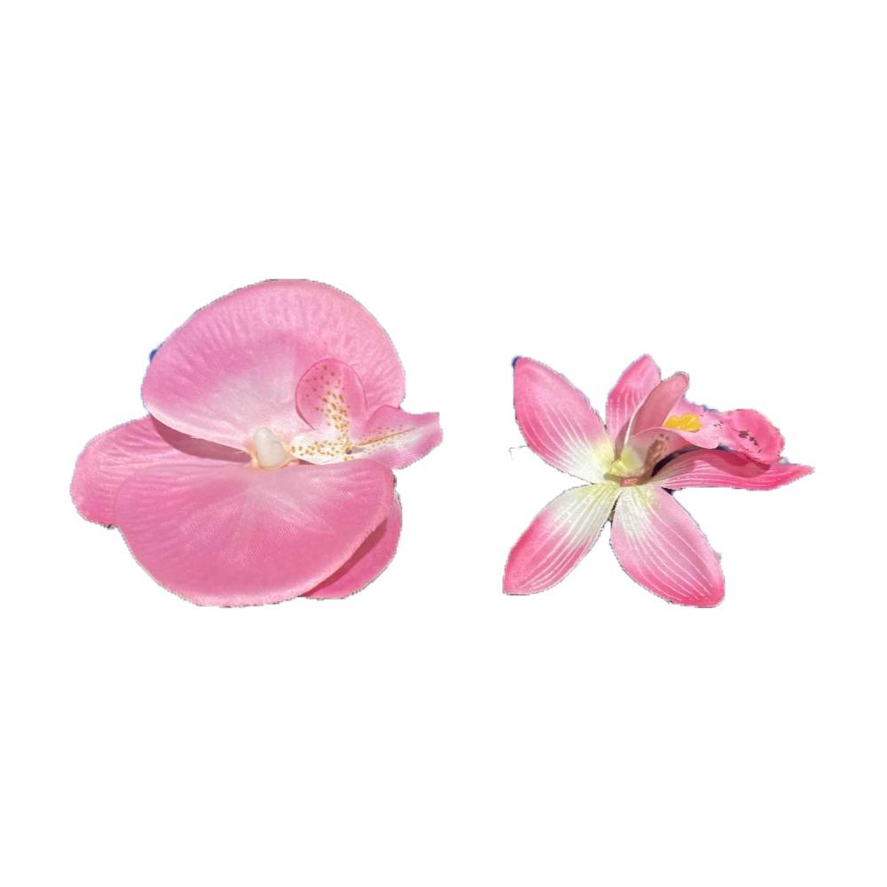 Sandalen Dekorationen Blume Schuhzubehör Abnehmbare DIY Schuhschnalle Schmetterling Orchidee Schuhe Charms Urlaubsstil