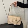 Casual Foreign Style New Korean Version Ins Armpit Bag Women's Commuting Personality Solid Color Fashion Light Shopping Shoulder Bag