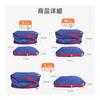 Amifun Travel Compression Bag, Travel Pouch, Compression Bag, Storage Pouch, Zipper, Convenient Goods for Business Trips, Compression Saves Clothes