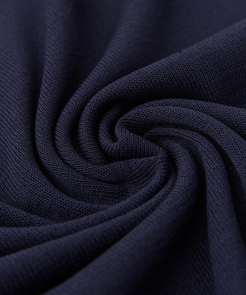 VERNO 26Ss Ll Long Sleeve Round-Neck Knit Navy