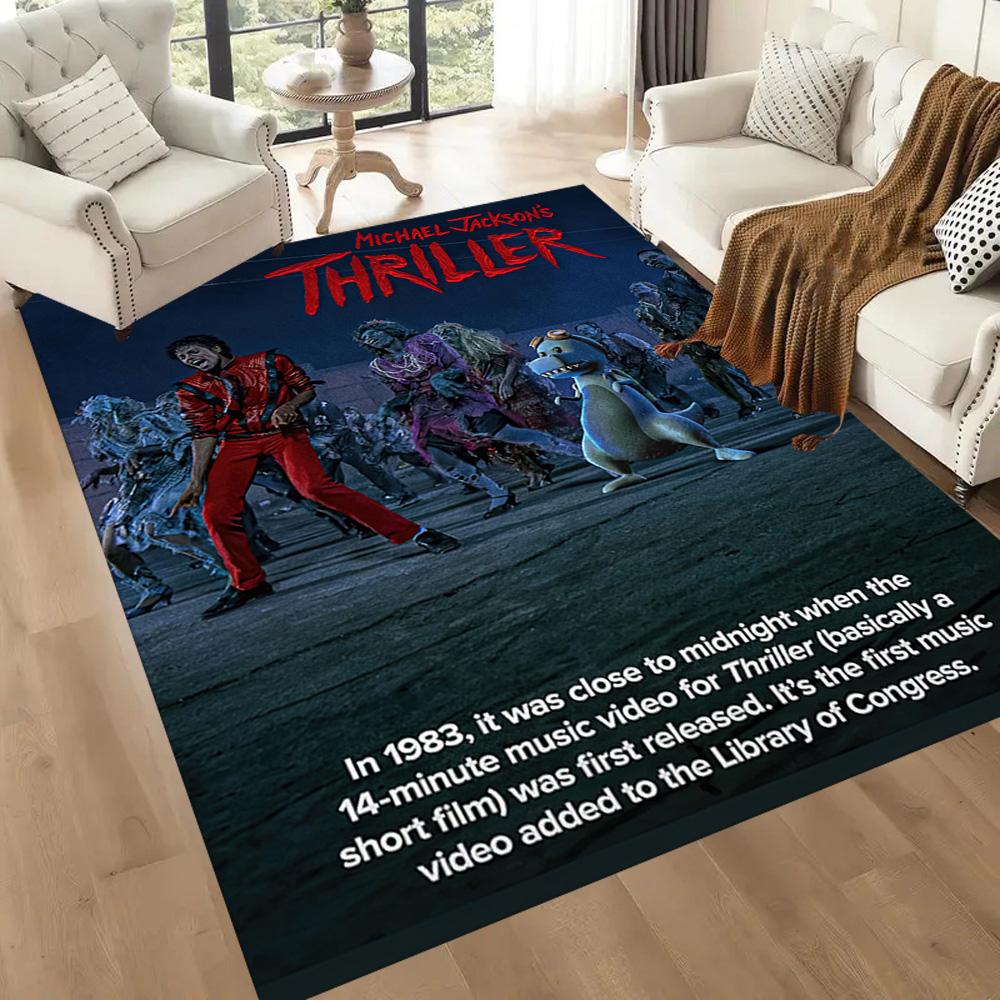 Michael Jackson 201 Floor Mat Perfect for Hallway Balcony Foyer Living Rooms Anti-slip Rug Office home decor Perfect Birthday/Christmas Gift Idea