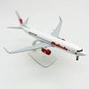 20CM Malindo Airlines 737 B737-800 Airways Alloy Metal 1:400 Airplane Model Diecast Air Plane Model & Wheels Aircraft