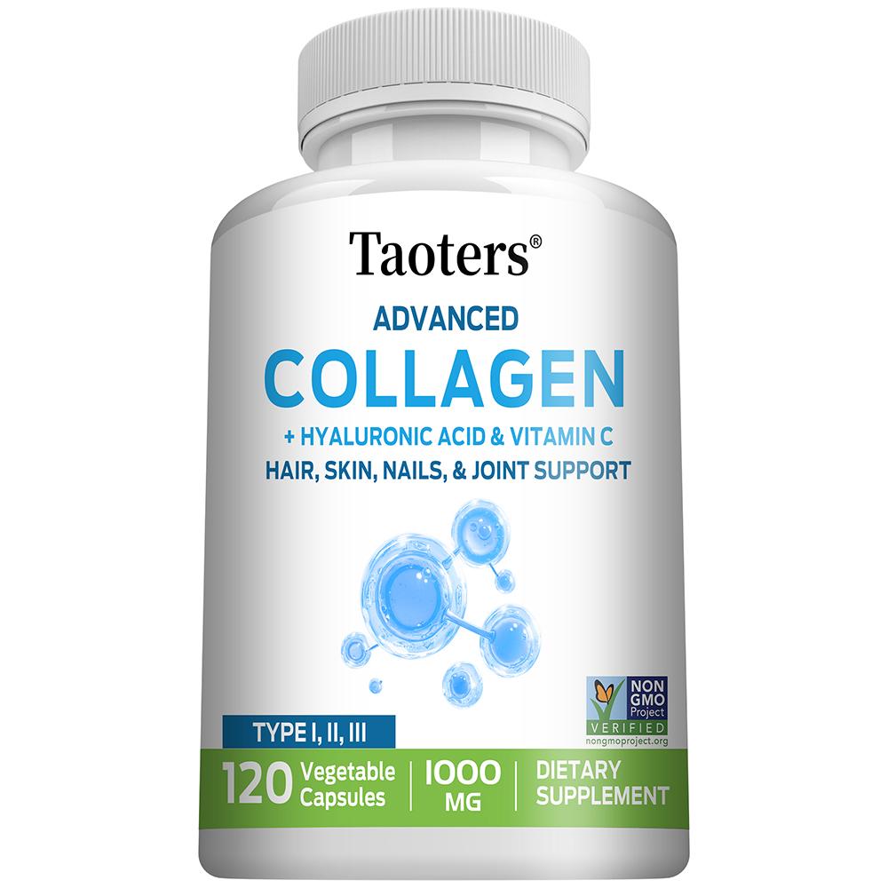 

Collagen Hyaluronic Acid and Vitamin C for Sensitive Skin120 Capsules 120 Capsules