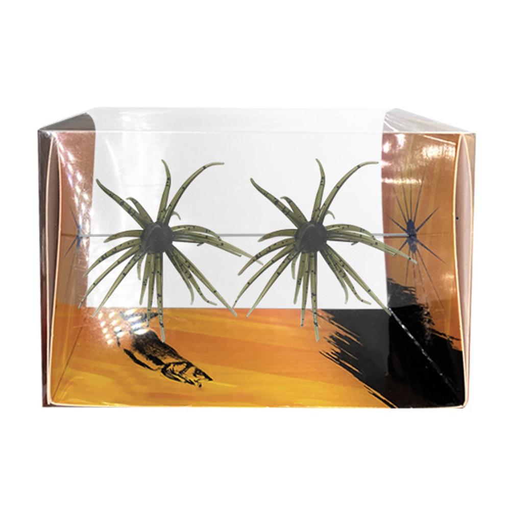 2Pcs Floating Sea Urchin Fishing Lures | Tear-Resistant TPR Construction | 6cm Size | Ideal for Mandarin Fish & All Game Fish