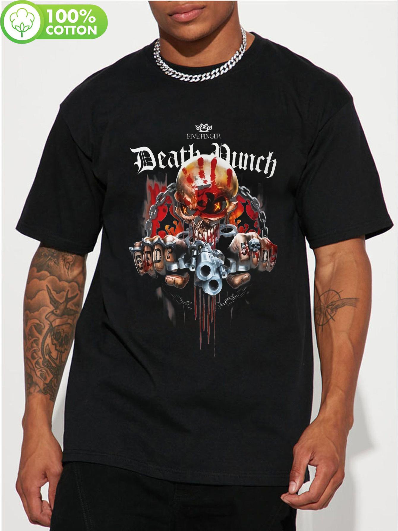 Plus Size Casual Sports Tshirt - 3D Skull Print XXXXL