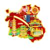 Nanchang City Metal Magnet - Creative Cultural Souvenir 2025 New Style