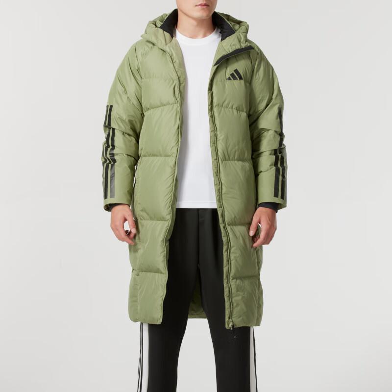 Мужская зимняя длинная пуховая куртка Adidas JG3839 M