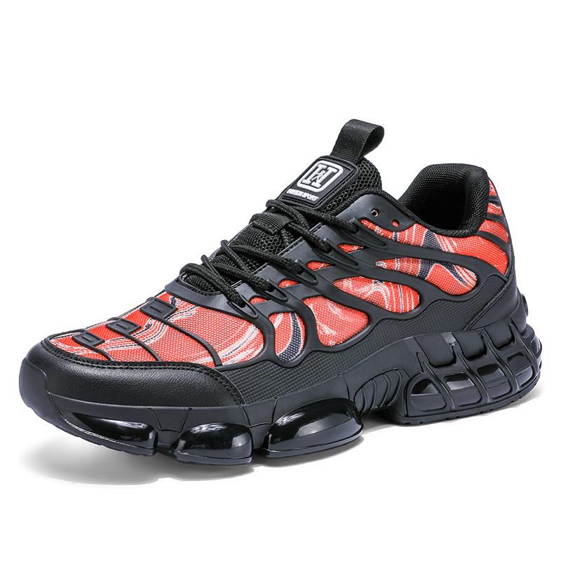 Nové pánské běžecké boty se vzduchovým odpružením Outdoorové protiskluzové a oděruvzdorné ležérní sportovní boty