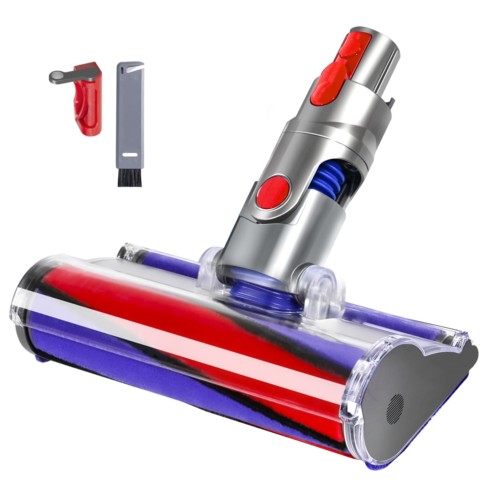

Dyson Сумісний з пилососами Dyson V10 та V15 1 Заміна Dyson 1 Перемикач 1 Щітка для чищення сумісна з Slim Head, V7, V8, V11, Пилососи, Насадка,