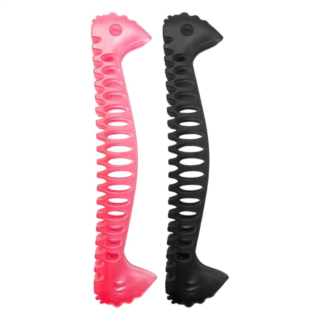 1 Pair Ice Hockey Figure Skate Blade Covers Adjustable Tpu Material Ice Skate Blade Guards Ice Knife Blade Guard Skate Protector