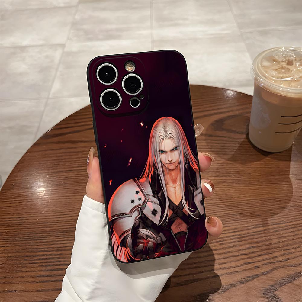 

Final Fantasy Sephiroth Phone Case For 17 Pro Max Iphone 14 Pro Max 12 16 15 13 Pro 11 Xr X Xs 8 7 Plus Back Cover iPhone17Air