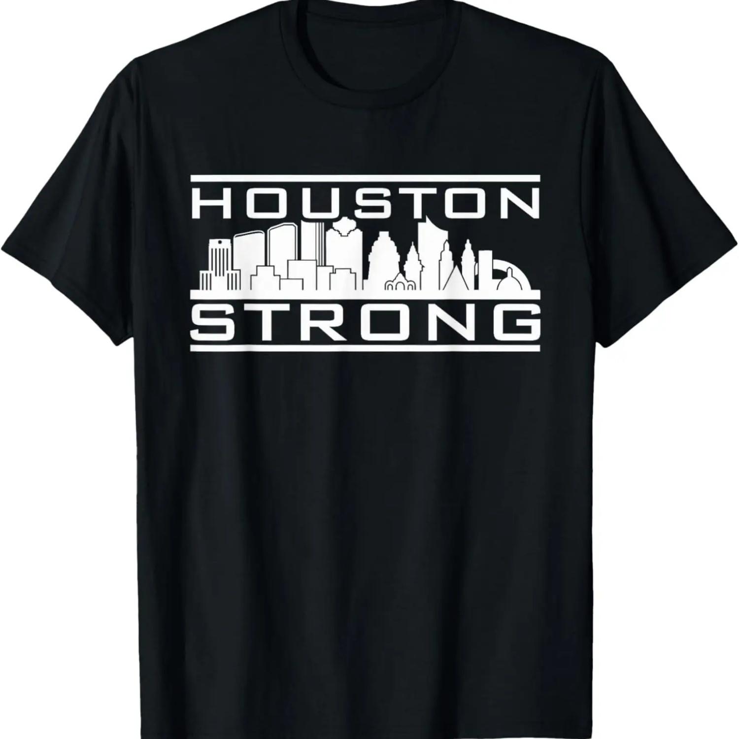 Houston Strong Support Houston and Texas T-Shirt S чёрный