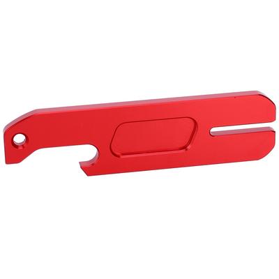 Llave de Radios de Aleación de Aluminio Ligera para Bicicleta Freno de Disco Herramienta de Reparación de Bicicletas Roja