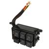 6 Way Fuse And Relay Box Pre Wired Fuse Relay Block with Lid for Car Truck Marine Boat DC12V