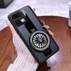 For Realme 16 Pro Case Business Gyro top Bracket Ring Holder Shockproof sheepskin Leather Soft Silicone Fashion for Realme 16 Pro Plus Back Cover