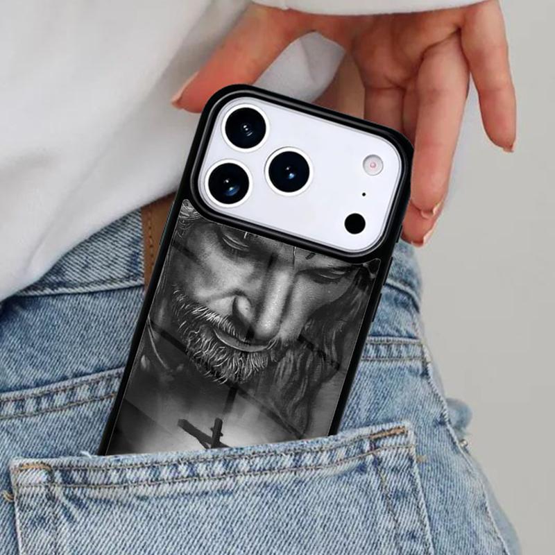 

Bible verse Jesus Christ Phone Case for iPhone 16e 15 14 13 12 17 Pro Max Plus Air 17pro Cover Coque iPhone 15 Pro Max
