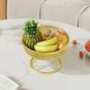 Metal Tiered Fruit Basket Hollow-Out Snack Display Rack Fruit Basket  Home Office Use