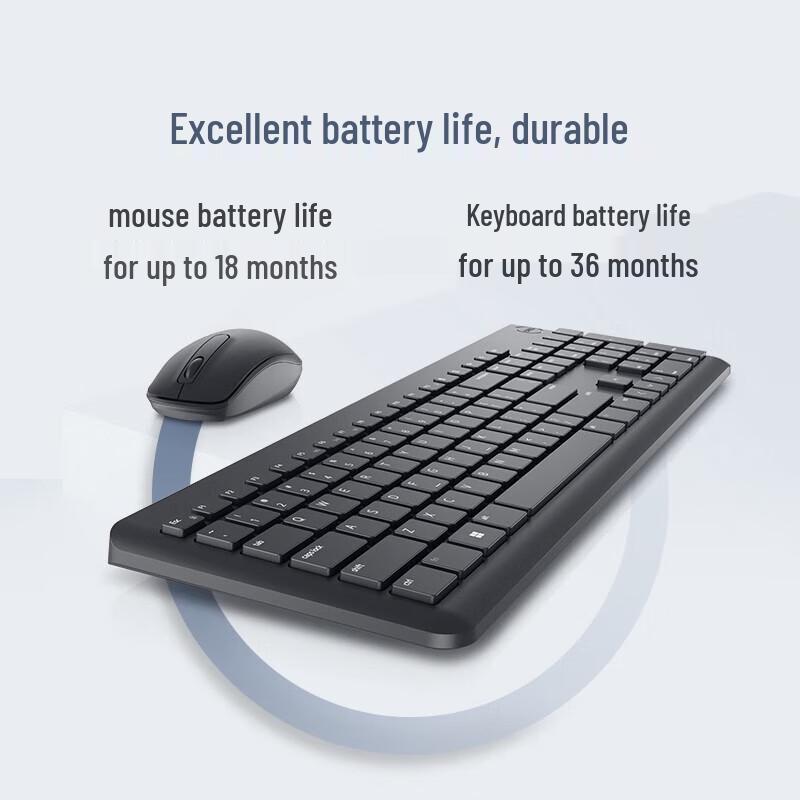 Dell KM3322W Wireless Keyboard and Mouse Combo