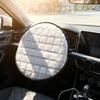 Heat-Resistant Car Steering Wheel Sunshade Cover  Car Interior Accessories