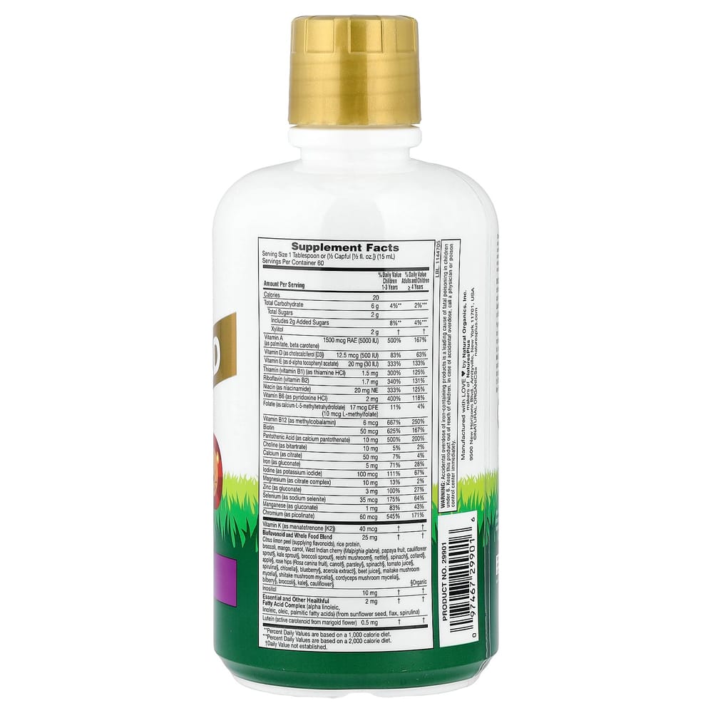 Nature's Plus Source of Life Animal Parade Gold Liquid Tropical Berry