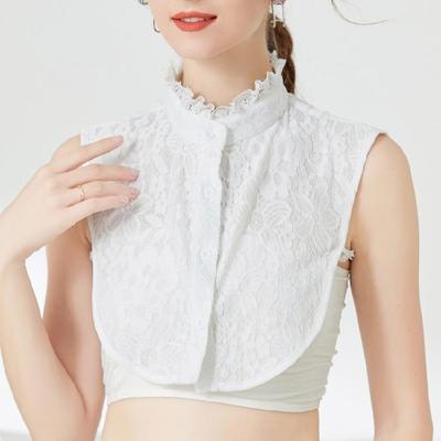 Spitze Blusen Kragen Abnehmbarer Pullover Falscher Kragen Damen Anzug Dekorkragen